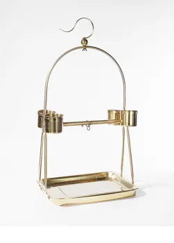 High Quality Decorative Metal Bird Cage Small Parrots Shelf Stainless Steel Bird Cage Removable Cup Shelf Stylish Beautiful
High Quality Decorative Metal Bird Cage Small Parrots Shelf Stainless Steel Bird Cage Removable Cup Shelf Stylish Beautiful