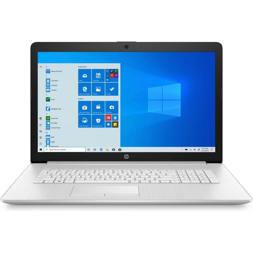 Ноутбук 17.3" HD+ HP 17-by2053ur silver (Core i3 10110U/8Gb/256Gb SSD/noDVD/VGA int/DOS) (2F1Z1EA) | Компьютеры и офис