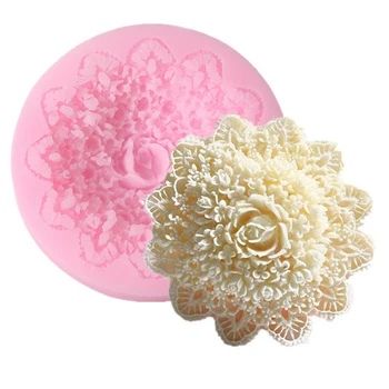 Lace Flower Silicone Fondant Mold Cake Decorating Baking Sugarcraft Mould Decorating Tools Chocolate Gumpaste Candy Clay Moulds
Lace Flower Silicone Fondant Mold Cake Decorating Baking Sugarcraft Mould Decorating Tools Chocolate Gumpaste Candy Clay Moulds