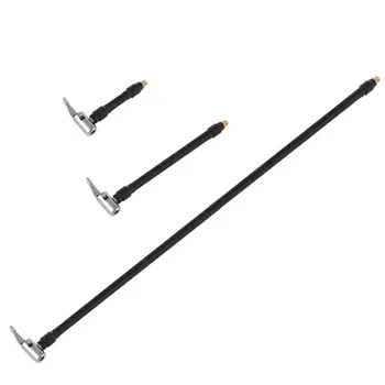 10/20/60cm Locking Air Chuck with Air Hose Inflator Adapter Extension Inflating Tubes for Pump of Bike Motorcycle Car Tire