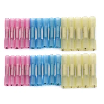 200/100pcs Heat Shrink Butt Connectors Waterproof Electrical Wire Splice Cable Crimp Terminals Kit Assortment AWG 22-10
200/100pcs Heat Shrink Butt Connectors Waterproof Electrical Wire Splice Cable Crimp Terminals Kit Assortment AWG 22-10