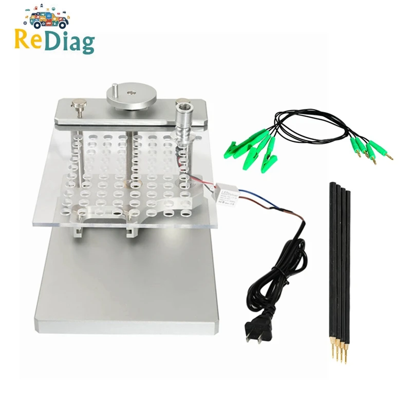 Newest Stainless Steel LED BDM Frame With Full Set Adapters For Fgtech KESS KTAG BDM100 Programmer JFIND Stainless Steel
Newest Stainless Steel LED BDM Frame With Full Set Adapters For Fgtech KESS KTAG BDM100 Programmer JFIND Stainless Steel