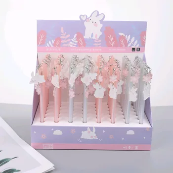 48 pcs Kawaii Gel Pens PAPA rabbit pendant black gel ink pens pens for writing Cute stationery office school supplies 0.5mm
48 pcs Kawaii Gel Pens PAPA rabbit pendant black gel ink pens pens for writing Cute stationery office school supplies 0.5mm