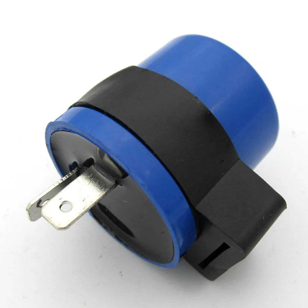2Pin 6-12v Indicator Flasher Buzzer Relay Motorcycle Blinker Electronic 2Pin 6-12v Indicator Flasher Buzzer Relay Motorcycle Blinker Electronic