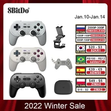 8Bitdo Pro 2 Bluetooth Controller Wireless Joystick Gamepad for Switch PC macOS Android Steam Raspberry Pi Game Accessories
8Bitdo Pro 2 Bluetooth Controller Wireless Joystick Gamepad for Switch PC macOS Android Steam Raspberry Pi Game Accessories