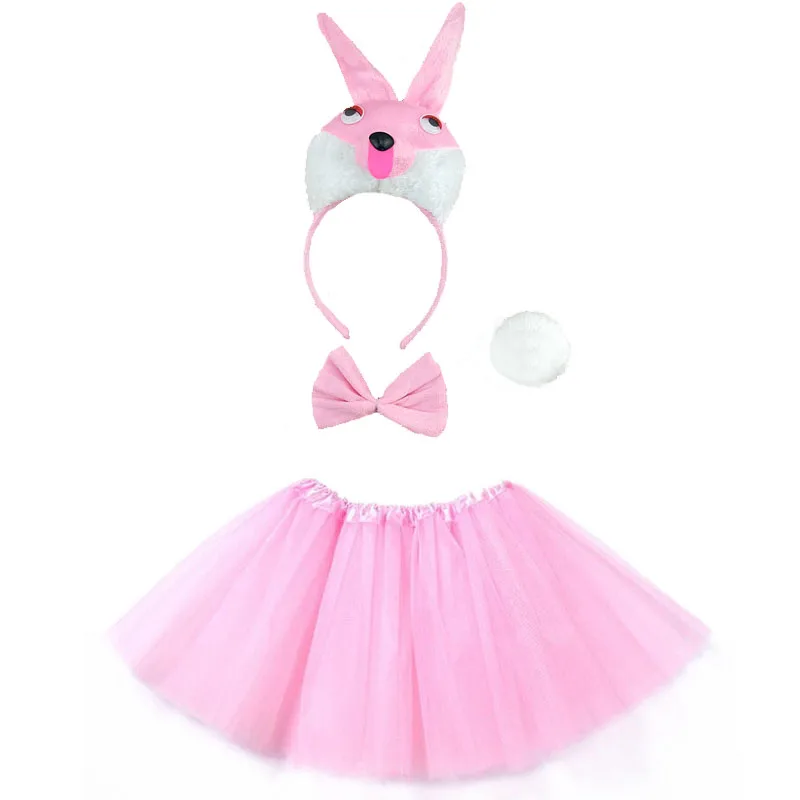 3D Rabbit Headband Tail Tie Skirt Tutu Animal Cosplay Props Birthday Party Halloween Costume For Kids Girl Baby Shower Festival
3D Rabbit Headband Tail Tie Skirt Tutu Animal Cosplay Props Birthday Party Halloween Costume For Kids Girl Baby Shower Festival