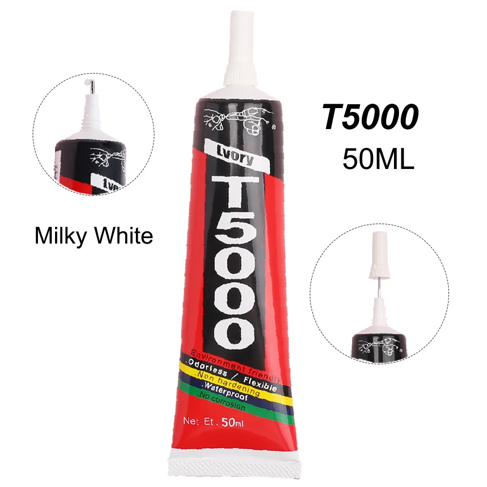 50ML T5000 Epoxy Glue Liquid Adhesive Glass Fabric Textile Phone LCD Touch Screen Paper Electronic Component Rubber PVC Acrylic
50ML T5000 Epoxy Glue Liquid Adhesive Glass Fabric Textile Phone LCD Touch Screen Paper Electronic Component Rubber PVC Acrylic