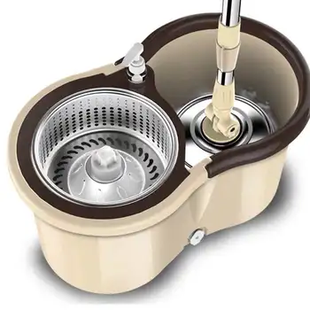 Mop bucket rotating mop bucket home free hand wash lazy double drive wet and dry dual-use dry pier cloth artifact 
Mop bucket rotating mop bucket home free hand wash lazy double drive wet and dry dual-use dry pier cloth artifact