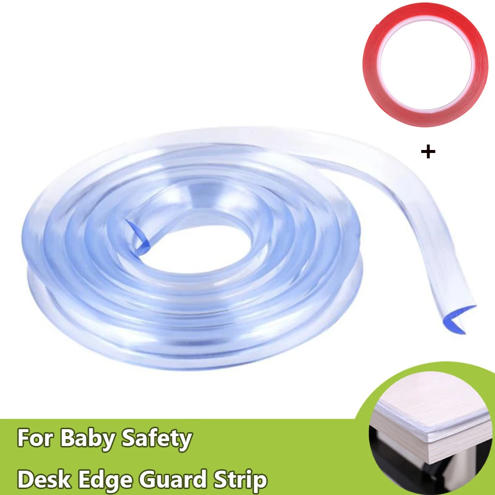 1PC 3/5M Baby Safety Table Desk Edge Transparent Edge Corner Protection Strip Baby Collision Proof Edge Guards Strip Soft Bumper
1PC 3/5M Baby Safety Table Desk Edge Transparent Edge Corner Protection Strip Baby Collision Proof Edge Guards Strip Soft Bumper