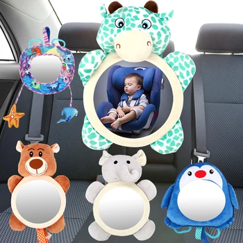 YOSOLO Adjustable For Kids Rear Facing Mirrors Safety Seat Car Baby Mirror Headrest Mount View Rear Mirror Distorting Mirror
YOSOLO Adjustable For Kids Rear Facing Mirrors Safety Seat Car Baby Mirror Headrest Mount View Rear Mirror Distorting Mirror