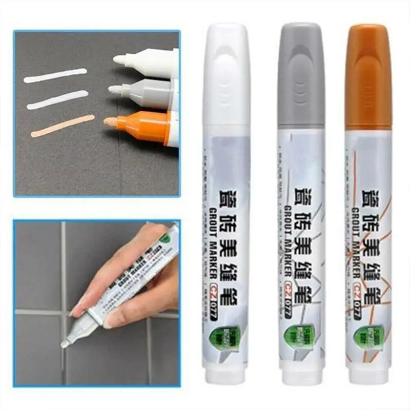 1pc Tile Beauty Sewing Pen Tile Gap Repair Pen Beauty Seam Tile Floor Tile Repair Pen Kitchen Shower Bathroom Paint Cleaner
1pc Tile Beauty Sewing Pen Tile Gap Repair Pen Beauty Seam Tile Floor Tile Repair Pen Kitchen Shower Bathroom Paint Cleaner