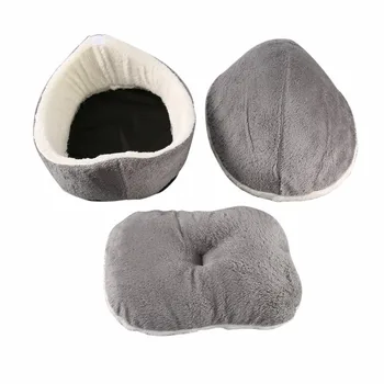 Warm Pet Bed House Hamburger Bed Disassemblability Windproof Pet Puppy Nest Shell Hiding Burger Bun for Winter Kennel LESHP
Warm Pet Bed House Hamburger Bed Disassemblability Windproof Pet Puppy Nest Shell Hiding Burger Bun for Winter Kennel LESHP