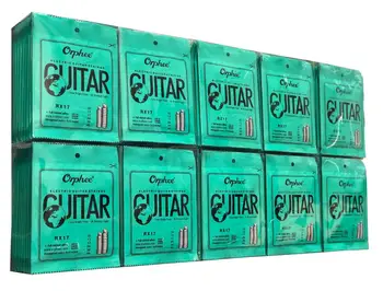100 Pack One Hundred Orphee RX17 Colorful Ball End Nickel Alloy Electric Guitar Strings Light .010-.046
100 Pack One Hundred Orphee RX17 Colorful Ball End Nickel Alloy Electric Guitar Strings Light .010-.046