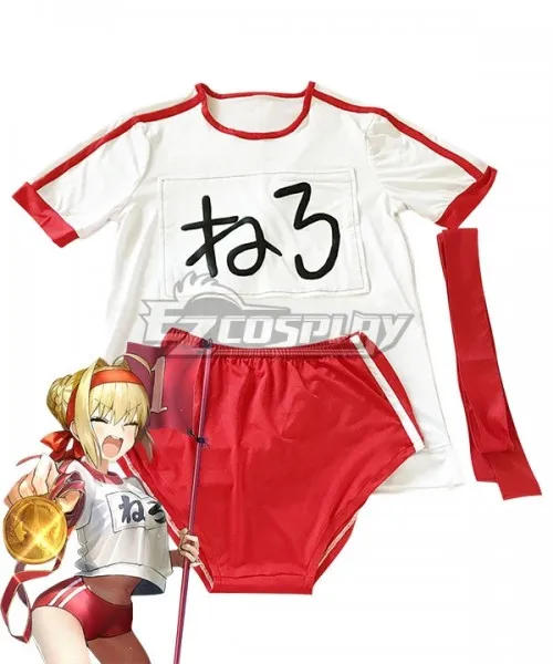 Fate Grand Order Fate EXTRA Saber Nero Claudius Caesar Augustus Germanicus Gym Suit Party Suit Cosplay Costume E001
Fate Grand Order Fate EXTRA Saber Nero Claudius Caesar Augustus Germanicus Gym Suit Party Suit Cosplay Costume E001