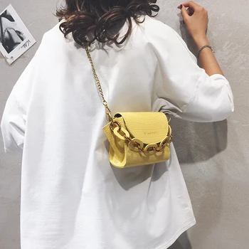 Vintage Fashion Crocodile pattern Mini Tote bag 2019 New Quality Leather Women's Designer Handbag Chain Shoulder Messenger Bag
Vintage Fashion Crocodile pattern Mini Tote bag 2019 New Quality Leather Women's Designer Handbag Chain Shoulder Messenger Bag