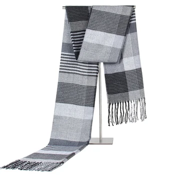 Luxury Brand Men's Scarf Autumn Winter Warm Plaid Cashmere Scarves Soft Cotton Shawl High Quality Tassel Wool Scarves
Luxury Brand Men's Scarf Autumn Winter Warm Plaid Cashmere Scarves Soft Cotton Shawl High Quality Tassel Wool Scarves
