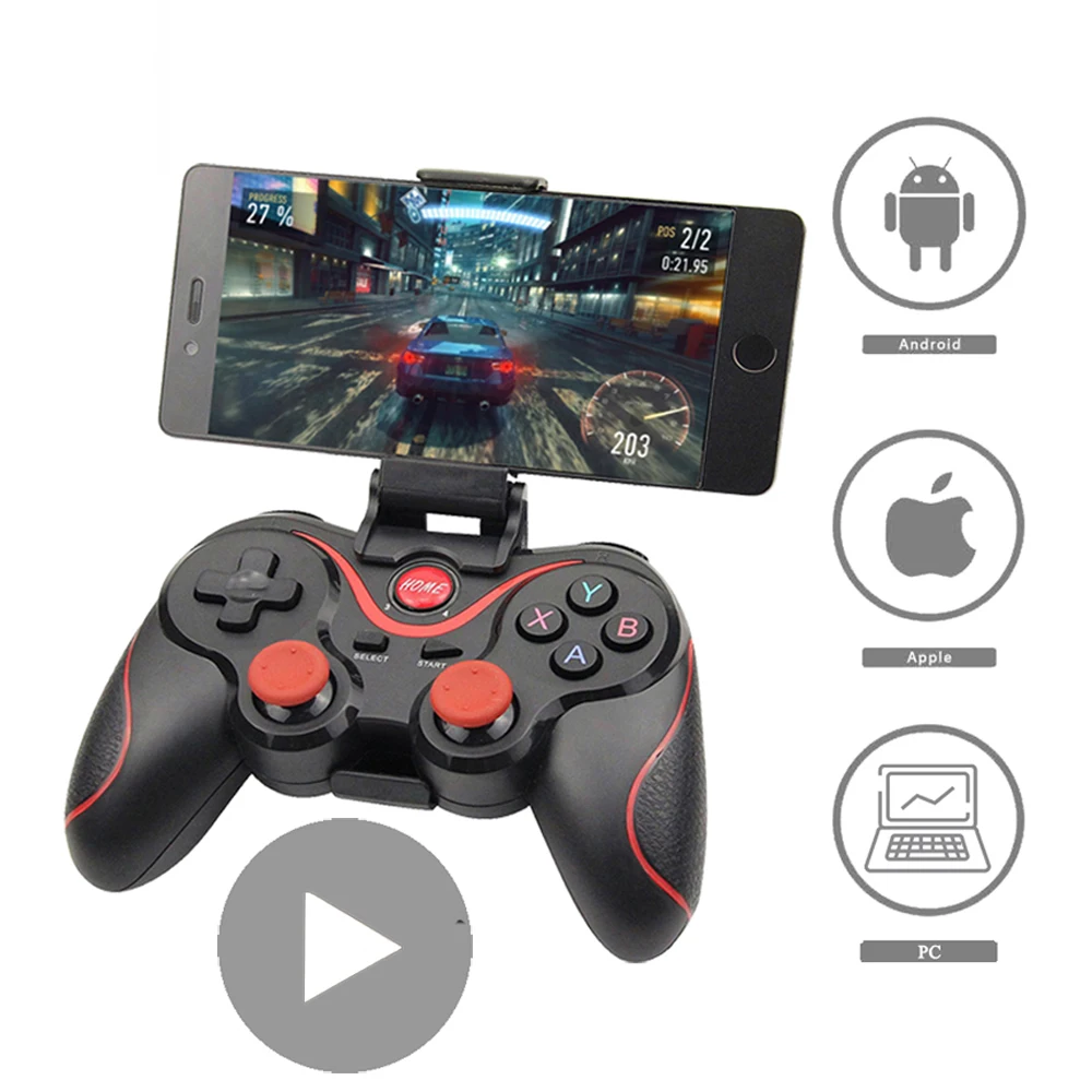 Control Bluetooth for Cell Phone Gamepad Joystick PC Android iPhone Smart TV Box Trigger Mobile Game Pad VR Controller Cellphone
Control Bluetooth for Cell Phone Gamepad Joystick PC Android iPhone Smart TV Box Trigger Mobile Game Pad VR Controller Cellphone