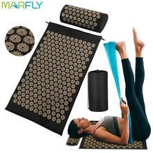 Spike Acupressure Sensi Yoga Mat Shiatsu Massage Pad Kuznetsov Applicator Orthopedic Cushion Pillow With Needle Fitness Pilates
Spike Acupressure Sensi Yoga Mat Shiatsu Massage Pad Kuznetsov Applicator Orthopedic Cushion Pillow With Needle Fitness Pilates