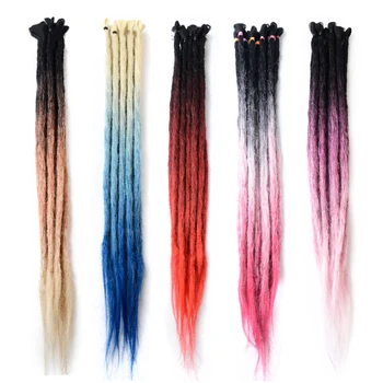 Hair Nest Dreadlocks Hair Extensions 24 inch Crochet Braids Synthetic Hair Hip-Hop Style Dreads Crochet Hair Ombre Braiding Hair
Hair Nest Dreadlocks Hair Extensions 24 inch Crochet Braids Synthetic Hair Hip-Hop Style Dreads Crochet Hair Ombre Braiding Hair