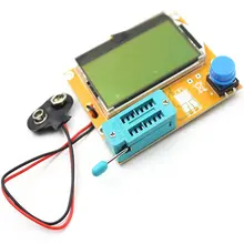 LCR-T4 LCD Screen Digital Transistor Tester Diode Triode Capacitance ESR Meter SCR Inductance For MOSFET/JFET/PNP/NPN L/C/R
LCR-T4 LCD Screen Digital Transistor Tester Diode Triode Capacitance ESR Meter SCR Inductance For MOSFET/JFET/PNP/NPN L/C/R