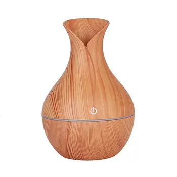 300ML USB Humidifier Electric Oil Aromatherapy Wood Grain Ultrasonic Air Diffuser With 7 Colors Lights For Home Office Car 
300ML USB Humidifier Electric Oil Aromatherapy Wood Grain Ultrasonic Air Diffuser With 7 Colors Lights For Home Office Car