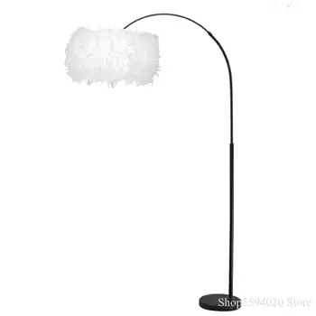 Nordic Feather Landing Lamp Fishing Lamp Living Room Bedroom Led Floor Lamp Creative Decor Home Feather Lampshade Floor Lamp
Nordic Feather Landing Lamp Fishing Lamp Living Room Bedroom Led Floor Lamp Creative Decor Home Feather Lampshade Floor Lamp
