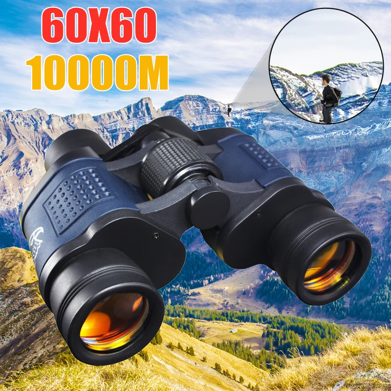 

1000M High Clarity Telescope Night Vision 60X60 Binoculars for Outdoor Hunting Optical Lll Night Vision Binocular Fixed Zoom