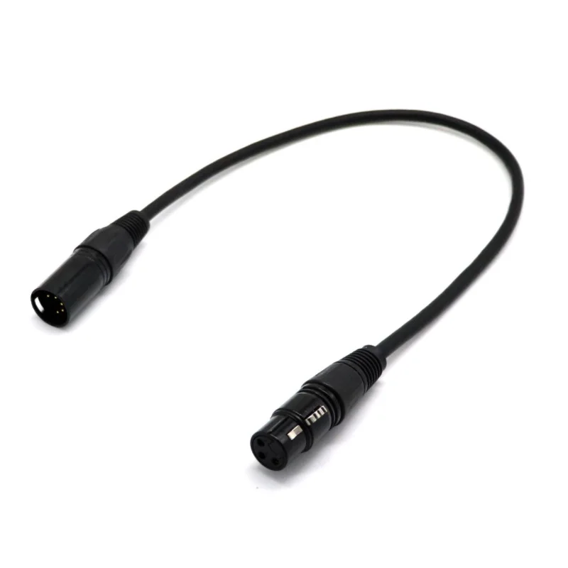 XLR 5Pin Male Female to 3Pin Male Female Jack Adapter Extension Cord Wire Audio Signal Transmission Cannon Cable
XLR 5Pin Male Female to 3Pin Male Female Jack Adapter Extension Cord Wire Audio Signal Transmission Cannon Cable