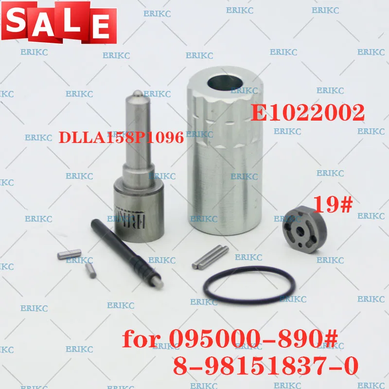 095000-8901 Common Rail Injector Repair Kit Nozzle DLLA158P1096 Valve Plate19# Replacement Parts for Isuzu N-Series
095000-8901 Common Rail Injector Repair Kit Nozzle DLLA158P1096 Valve Plate19# Replacement Parts for Isuzu N-Series