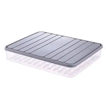 Practical Transparent Refrigerator Storage Box Freshness With Cover, Sealing Retaining Organizer
Practical Transparent Refrigerator Storage Box Freshness With Cover, Sealing Retaining Organizer