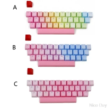 RGB PBT 35 Keys OEM Double Shot Backlit Keycaps for Cherry Mechanical Keyboard Ju11 20 Dropship
RGB PBT 35 Keys OEM Double Shot Backlit Keycaps for Cherry Mechanical Keyboard Ju11 20 Dropship