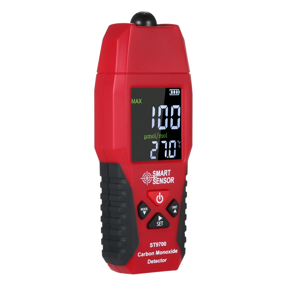 2 in 1 CO Gas Detector Temperature Meter Carbon Monoxide Analyzer Air Quality Monitor Gas Leak Analyzers LCD Color Display
2 in 1 CO Gas Detector Temperature Meter Carbon Monoxide Analyzer Air Quality Monitor Gas Leak Analyzers LCD Color Display