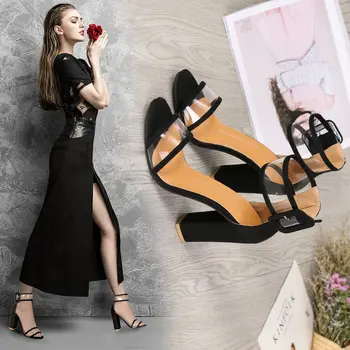 High Heels Shoes New Women Pumps Buckle Ladies Shoes Party Women Heels Wedding Shoes Block Heels Ladies Sandals X9X090204
High Heels Shoes New Women Pumps Buckle Ladies Shoes Party Women Heels Wedding Shoes Block Heels Ladies Sandals X9X090204