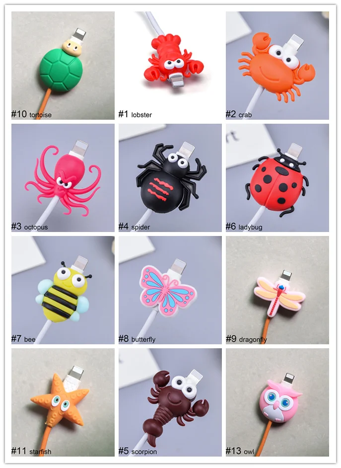 insect shape Butterfly USB Charger Cable Cover Wire Cord Protector Data Line Cord Protector 1pc Cute For iPhone Charging cable
insect shape Butterfly USB Charger Cable Cover Wire Cord Protector Data Line Cord Protector 1pc Cute For iPhone Charging cable