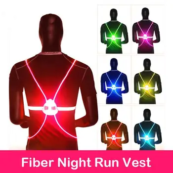 Reflective LED Fiber Light Jacket Outdoor Adjustable LED Safety Vest Running Cycling Angel Wings Visibility Night Sports
Reflective LED Fiber Light Jacket Outdoor Adjustable LED Safety Vest Running Cycling Angel Wings Visibility Night Sports