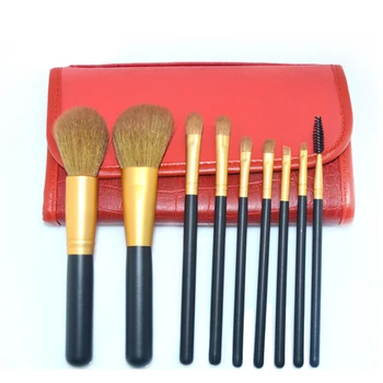 9 Pcs Professional Makeup Tool Kits Foundation Brush Professional Animal Hair Makeup Brush Set With a Brush Bag
9 Pcs Professional Makeup Tool Kits Foundation Brush Professional Animal Hair Makeup Brush Set With a Brush Bag