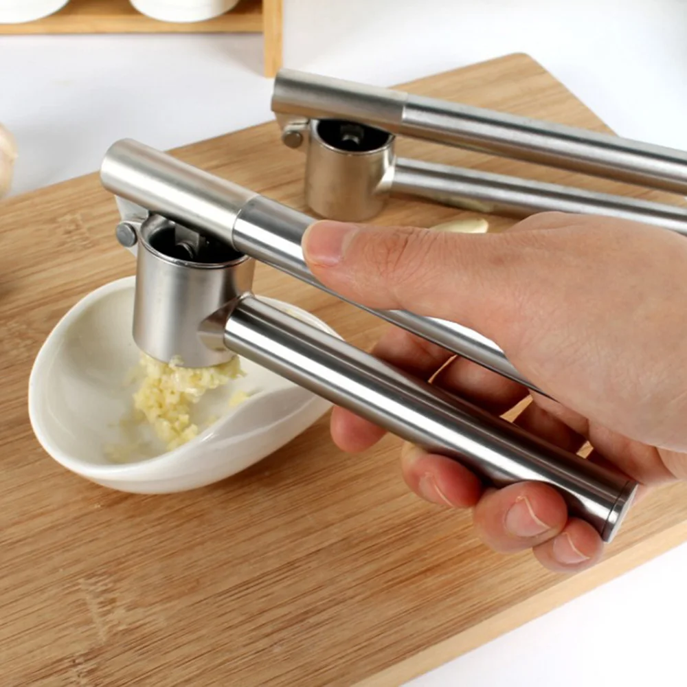 Stainless Steel Manual Garlic Press Crusher Squeezer Masher Home Kitchen Mincer Device Hand-held Masher Tool Kitchen Accessories
Stainless Steel Manual Garlic Press Crusher Squeezer Masher Home Kitchen Mincer Device Hand-held Masher Tool Kitchen Accessories