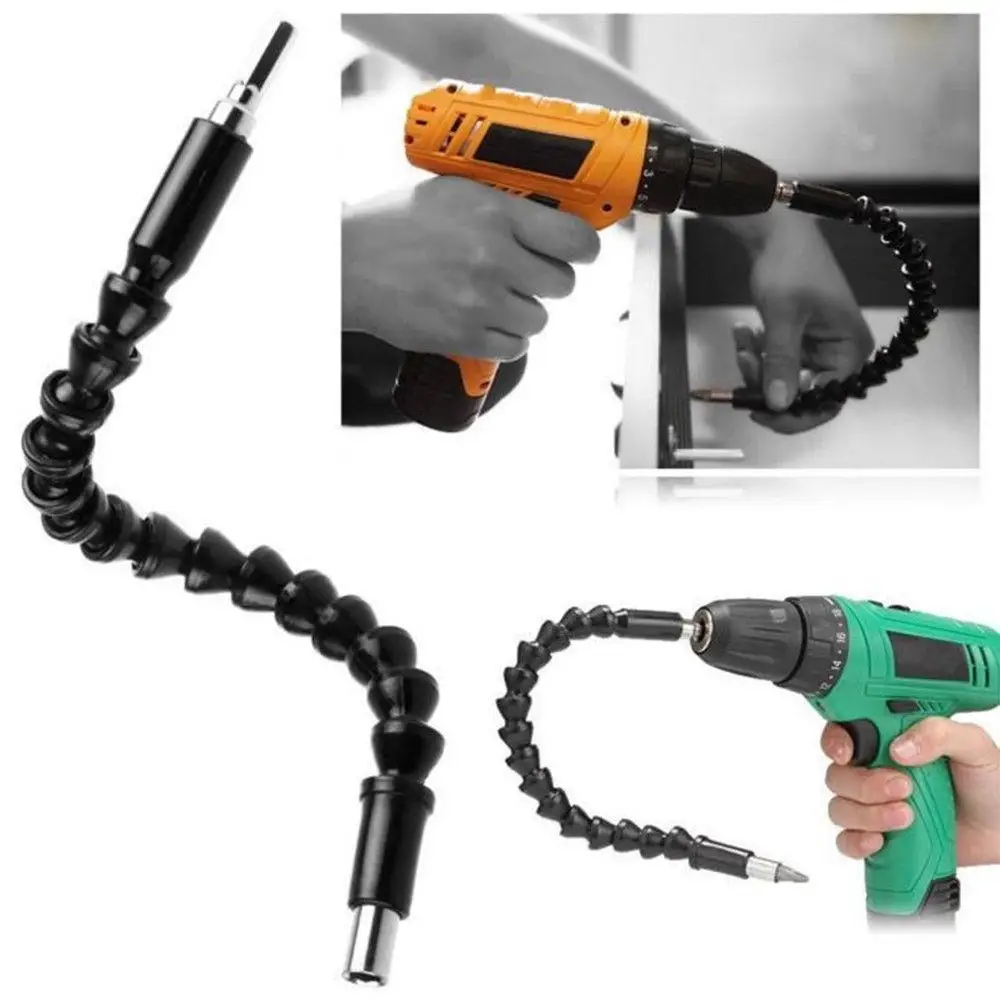 1PCs 295mm Flexible Shaft Bits Extension Screwdriver Bit Electric Drill Power Tool Accessories Indexable Drill Bit
1PCs 295mm Flexible Shaft Bits Extension Screwdriver Bit Electric Drill Power Tool Accessories Indexable Drill Bit