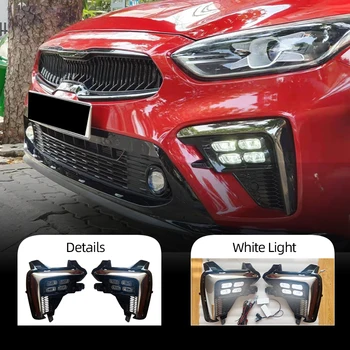 Car Flashing 1 Pair LED Daytime Running Light 12V Car DRL Fog Lamp Waterproof For Kia K3 Cerato 2018 2019 2020
Car Flashing 1 Pair LED Daytime Running Light 12V Car DRL Fog Lamp Waterproof For Kia K3 Cerato 2018 2019 2020