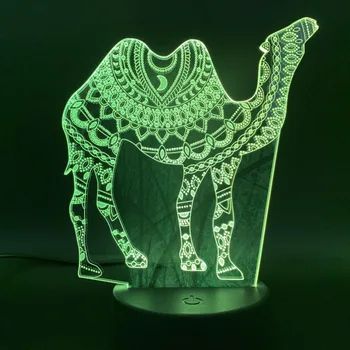 Kids Child Bed Room 3d Lamp Arabesque Camel Creative Led Night Light for Office Home Room Decorative Acrylic Crafts Cool Gift 
Kids Child Bed Room 3d Lamp Arabesque Camel Creative Led Night Light for Office Home Room Decorative Acrylic Crafts Cool Gift