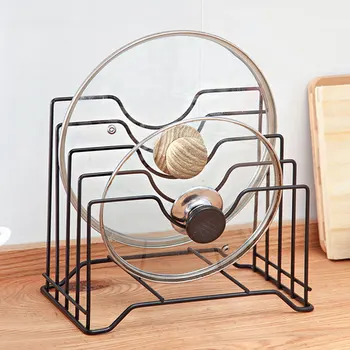 1PC Carbon Steel Pot Lid Rack Kitchen Multi-layer Storage Shelf Cutting Board Holder Kitchen Accessories
1PC Carbon Steel Pot Lid Rack Kitchen Multi-layer Storage Shelf Cutting Board Holder Kitchen Accessories