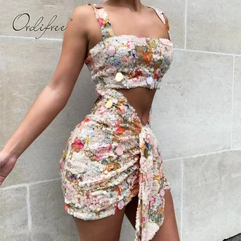 Ordifree 2019 Summer Women 2 Piece Set Club Wear Sequin Tank Top Floral Mini Skirt Sexy Crop Top and Skirt Set
Ordifree 2019 Summer Women 2 Piece Set Club Wear Sequin Tank Top Floral Mini Skirt Sexy Crop Top and Skirt Set