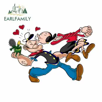 EARLFAMILY 13cm x 8.6cm Car Stickers for Popeye and Olive Oyl Kiss DIY Motorcycle Decal Vinyl Window Bumper Waterproof Cartoon
EARLFAMILY 13cm x 8.6cm Car Stickers for Popeye and Olive Oyl Kiss DIY Motorcycle Decal Vinyl Window Bumper Waterproof Cartoon