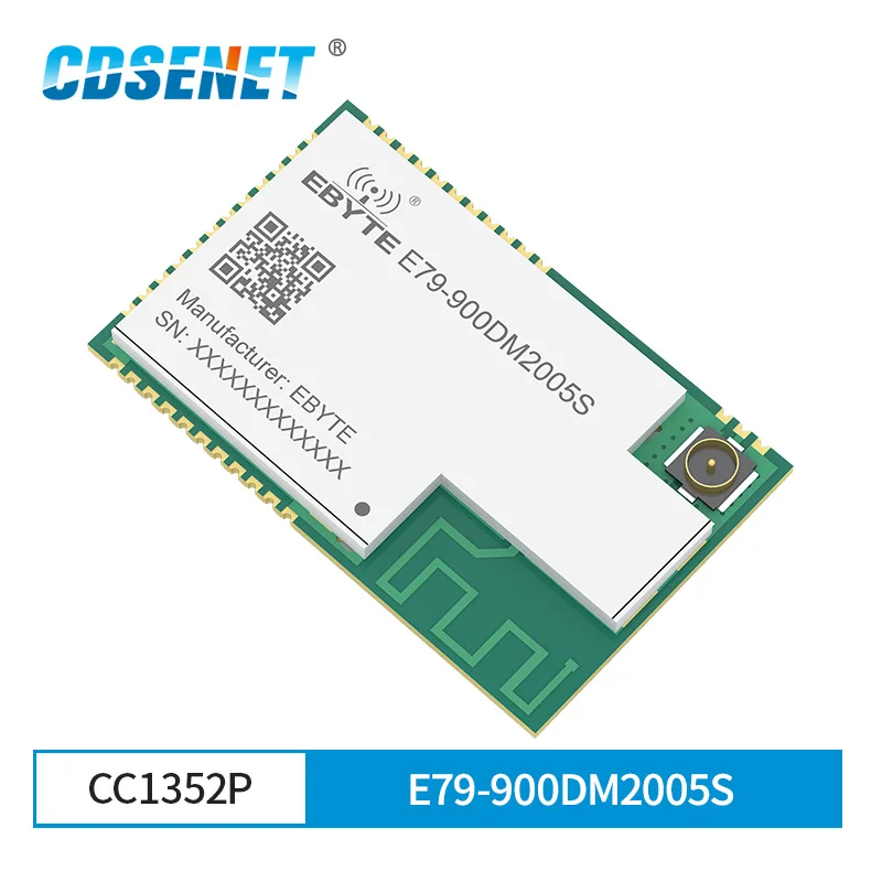 E79-900DM2005S CC1352P SMD IoT Transceiver Module SUB-1GHz and 2.4GHz dual frequency Module
E79-900DM2005S CC1352P SMD IoT Transceiver Module SUB-1GHz and 2.4GHz dual frequency Module