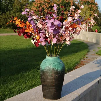 10Pcs Fake Dancing Orchid (4 stems/piece) 29.13" Length Simulation Autumn Orchis for Wedding Home Decorative Artificial Flowers
10Pcs Fake Dancing Orchid (4 stems/piece) 29.13" Length Simulation Autumn Orchis for Wedding Home Decorative Artificial Flowers