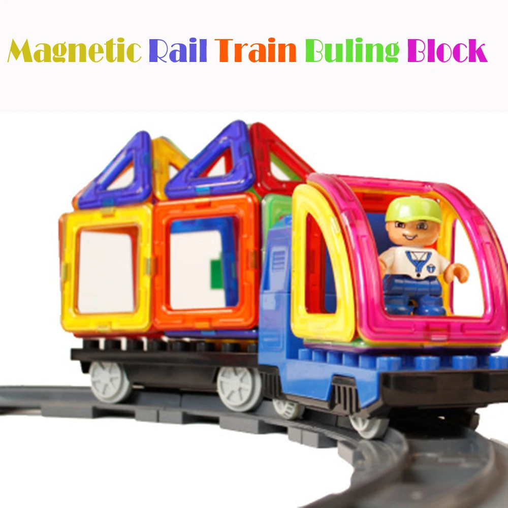 75pcs Electric Train Track Magnetic Building Blocks For Children's Gift Designer Railway Assemble Bricks Kids Educational Toys
75pcs Electric Train Track Magnetic Building Blocks For Children's Gift Designer Railway Assemble Bricks Kids Educational Toys