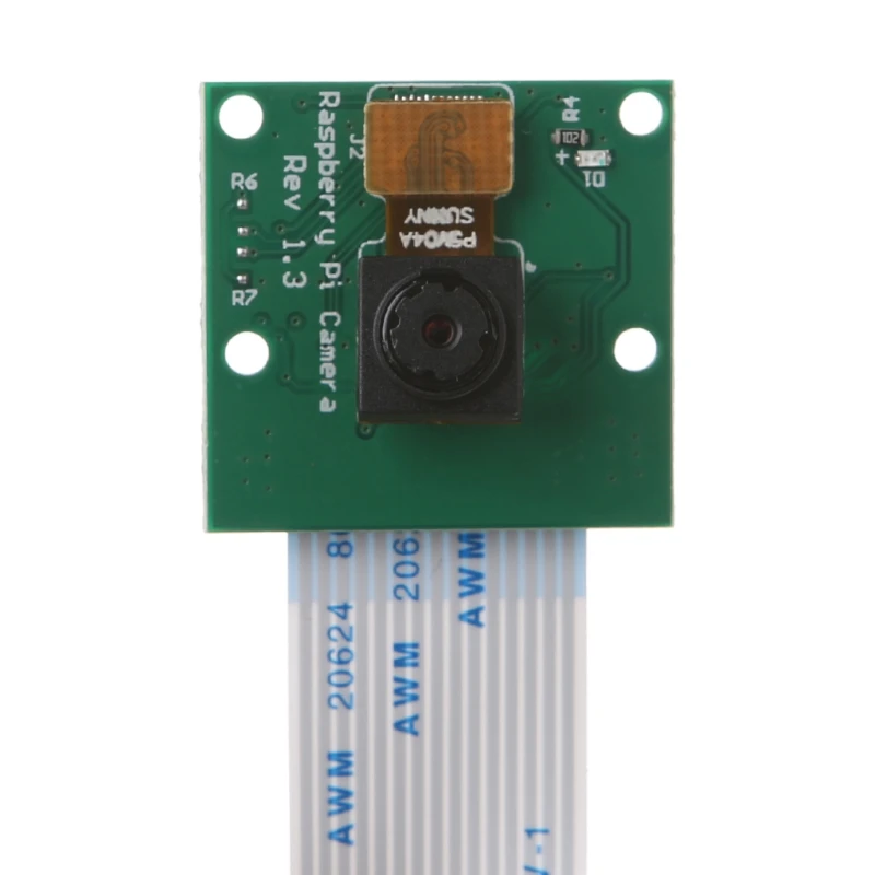5MP Camera Module Flex Cable Webcam Video 1080/720p For Raspberry Pi 2/3/Model B
5MP Camera Module Flex Cable Webcam Video 1080/720p For Raspberry Pi 2/3/Model B