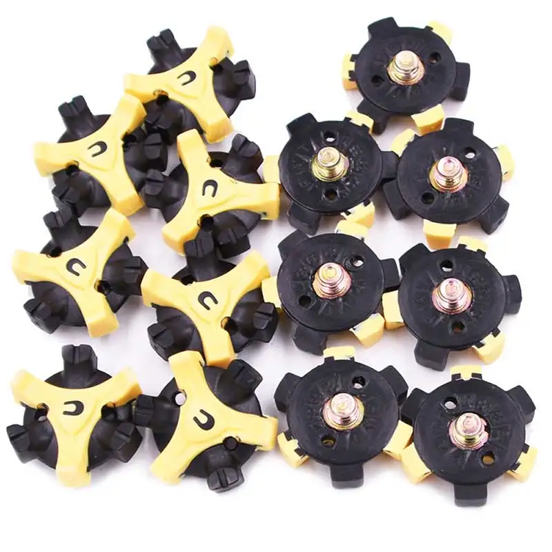 Screw rotating golf studs are easy to use and basically suitable for all golf shoes
Screw rotating golf studs are easy to use and basically suitable for all golf shoes