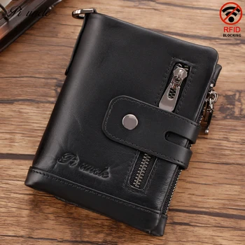 Brand High Quality New Genuine Leather Men's RFID Wallet Photo Money Purse Cards Coins Holder Women's Clutch Bag Vintage Cowhide
Brand High Quality New Genuine Leather Men's RFID Wallet Photo Money Purse Cards Coins Holder Women's Clutch Bag Vintage Cowhide