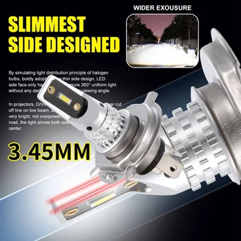 For 2Pcs H4 H7 H11 H16 9005 1156 9006 50W 6500K Car Headlight Bulbs Fog Lamp DRL Daytime Running Head Lights Accessories
For 2Pcs H4 H7 H11 H16 9005 1156 9006 50W 6500K Car Headlight Bulbs Fog Lamp DRL Daytime Running Head Lights Accessories
